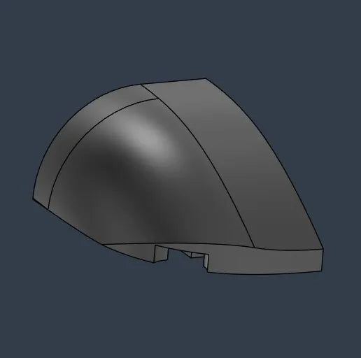Block Car Headlight - GT3RS - Digital STL